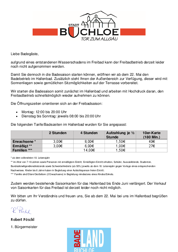 Freibad Buchloe